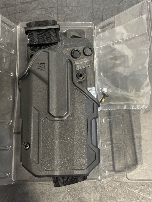 Photo 1 of BlackHawk T-Series L2C Overt Gun Belt Holster Kit, LB Sig P320 TLR7/8/P250/M17/M18, Right Hand, Black, 411261BKR
