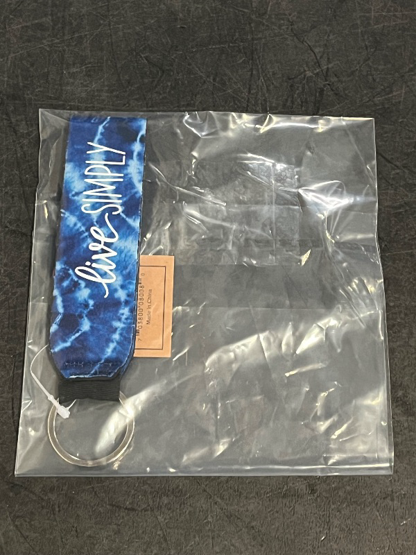 Photo 1 of Brownlow Gifts Simple Inspirations Wristlet Lanyard Keychain Holder, 6.5-Inch, Coastal Live Simply
