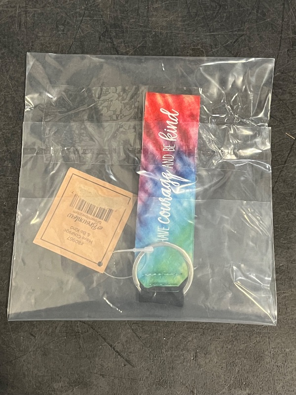 Photo 1 of Brownlow Gifts Simple Inspirations Wristlet Lanyard Keychain Holder, 6.5-Inches, Be Kind
