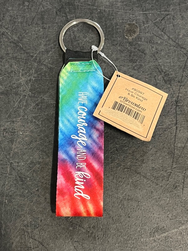 Photo 1 of Brownlow Gifts Simple Inspirations Wristlet Lanyard Keychain Holder, 6.5-Inches, Be Kind
