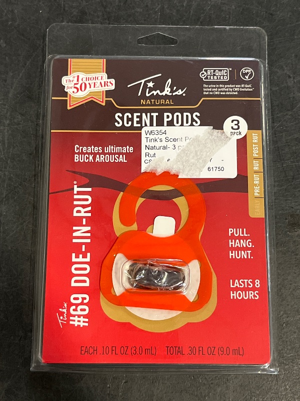 Photo 1 of Doe in Rut Scent Pods - Pack of 3