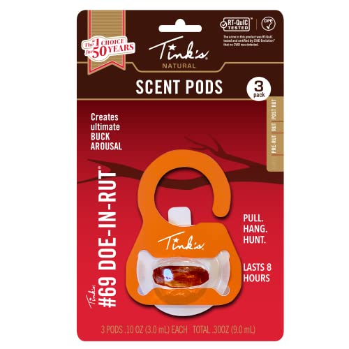 Photo 1 of Doe in Rut Scent Pods - Pack of 3