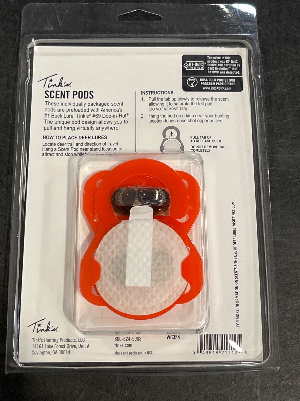 Photo 1 of Doe in Rut Scent Pods - Pack of 3