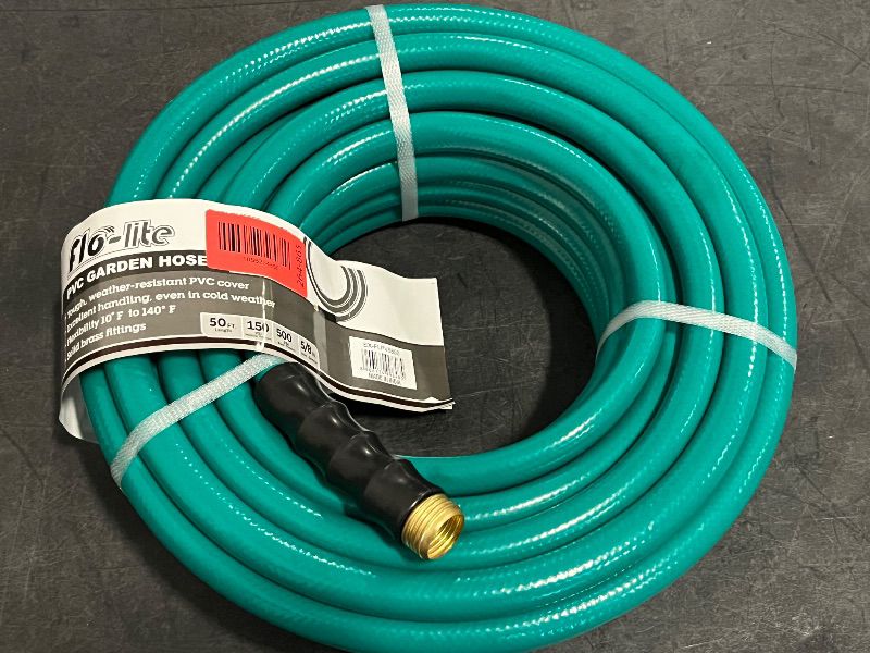 Photo 1 of 50ft Flo-lite PVC Garden Hose, 5/8"