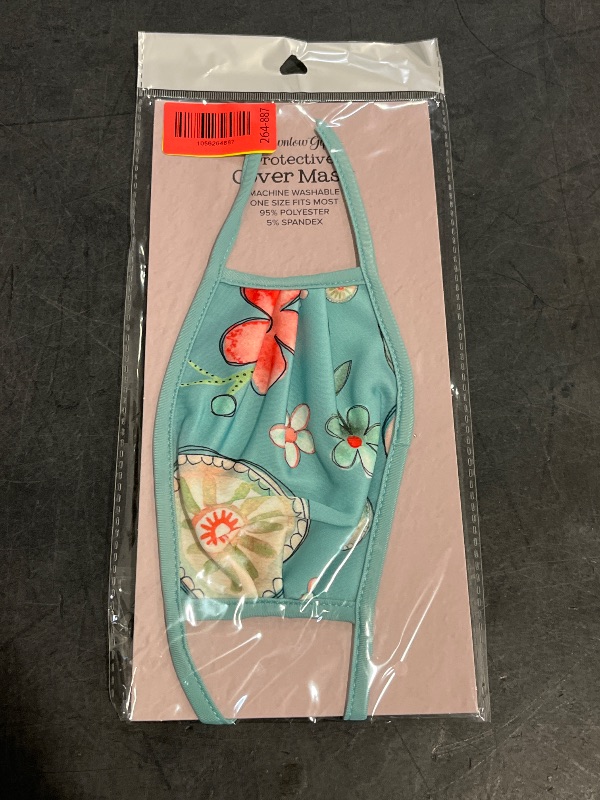 Photo 1 of BrownLow Gifts Protective Cover Mask , Machine Wash 95% Polyester , Baby Blue