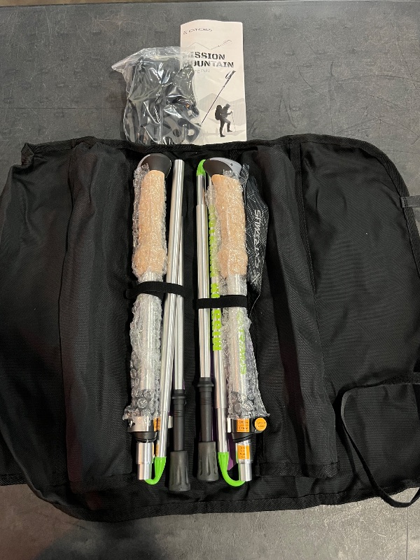 Photo 1 of Ultralight Hiking Poles Includes 10 Accessories - Extremious 