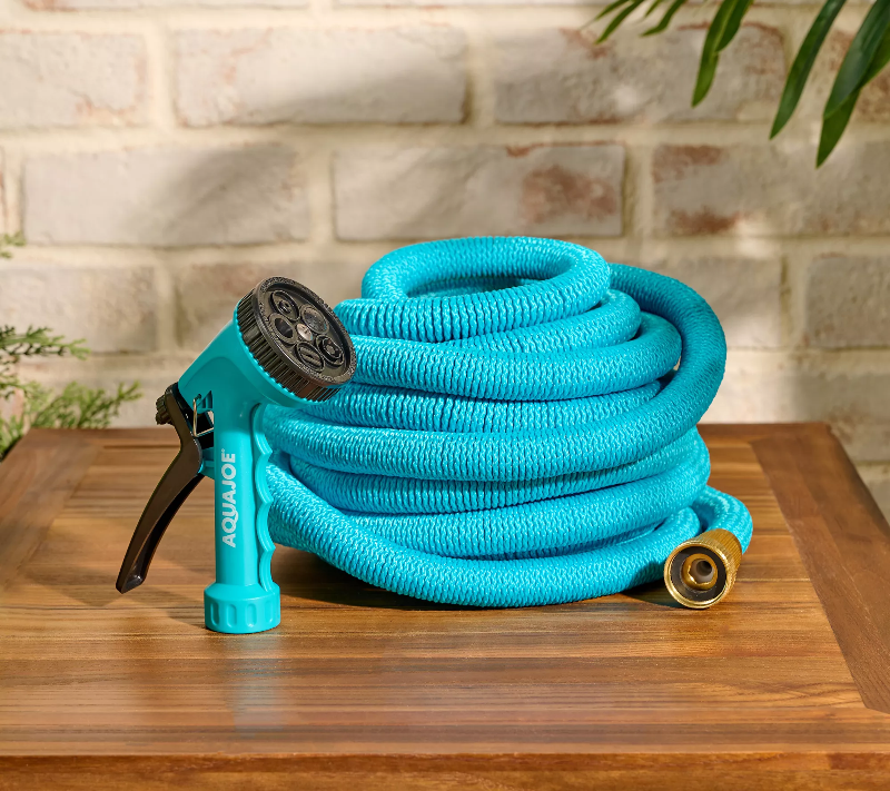 Photo 1 of Aqua Joe Expanding Garden Hose with 5 Pattern Spray