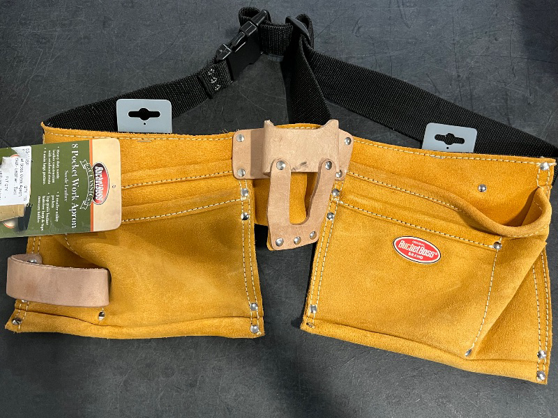 Photo 1 of 11 Pocket Suede Leather Carpenter Work Apron
