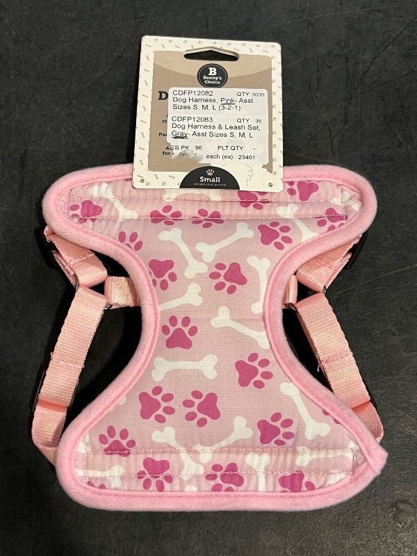 Photo 1 of (S) Pink Dog Harness 