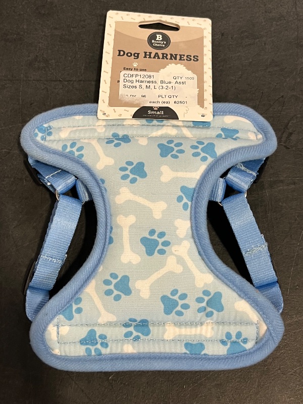 Photo 1 of (S) Blue Dog Harness