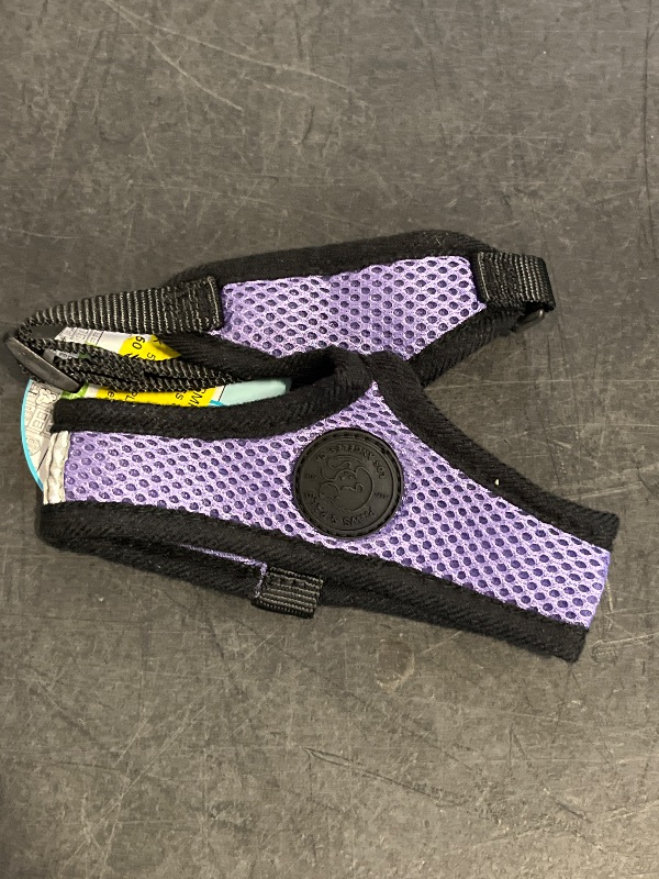 Photo 1 of (S) Paws & Pals Dog Harness Easy Walking Collar Soft Vest for Pet Control - SM - Purple