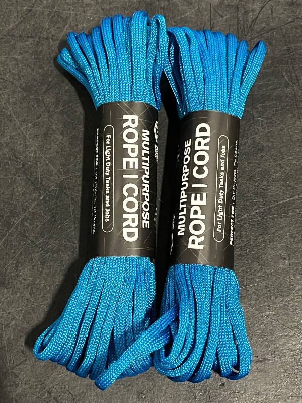 Photo 1 of Atwood Rope Multipurpose 100 Feet Core Nylon Parachute Cord Outside Survival Gear Made in USA | Lanyards, Bracelets, Handle Wraps, Keychain
