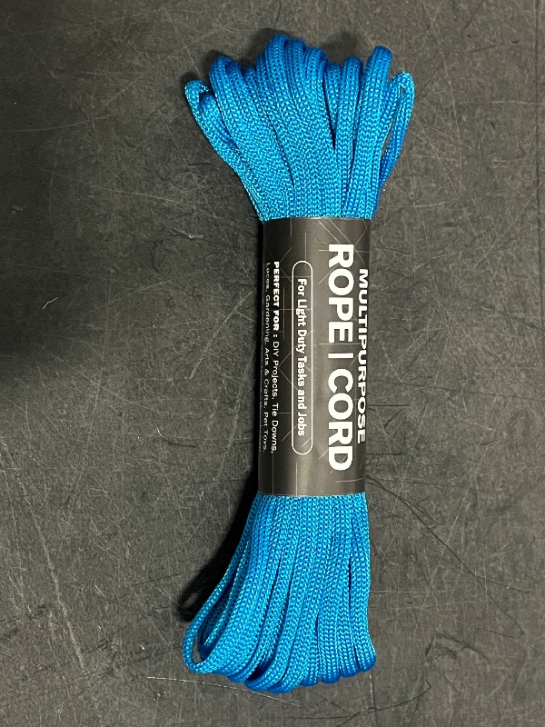 Photo 1 of Atwood Rope Multipurpose 100 Feet Core Nylon Parachute Cord Outside Survival Gear Made in USA | Lanyards, Bracelets, Handle Wraps, Keychain