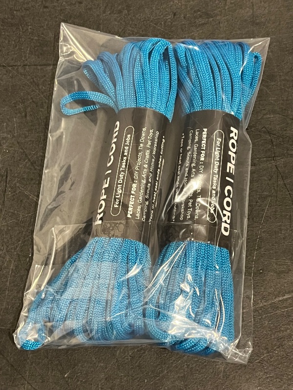 Photo 1 of Atwood Rope Multipurpose 100 Feet Core Nylon Parachute Cord Outside Survival Gear Made in USA | Lanyards, Bracelets, Handle Wraps, Keychain
