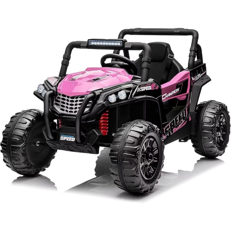 Photo 1 of 12V Kids Ride On UTV Car,Electric Off-Road Truck,Ride On Truck with Remote Control,Led Lights,Spring Suspension for 3-8 Years