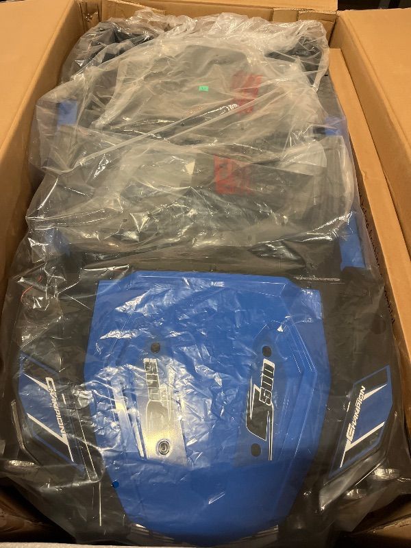 Photo 1 of 24V Ride on Toys 4WD Ride on Cars with Remote Control, 1 Seater Electric Car for Kids, Power Car Wheels, UTV w/ 4 Motors, Music, Lights, 3 Speeds, Blue