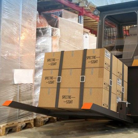 Photo 1 of Garvee 60" 4000Lbs Clamp on Pallet Forks, Heavy Duty Bucket Forks with Adjustable Stabilizer Bar (17.7"-34.6") for Tractor Bucket, Skid Steer, Black -with Stabilizer Bar