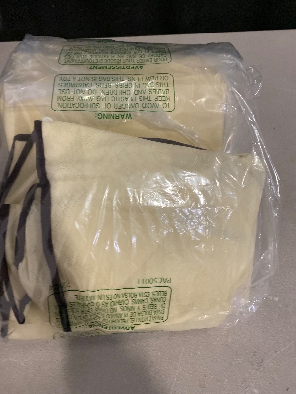 Photo 1 of Budding Joy 6 Pack 90L Under bed Storage Containers Organizer Large Capacity Underbed Clothes Storage Bins Organization and Storage Bedroom Foldable Storage Bags with Clear Window Beige