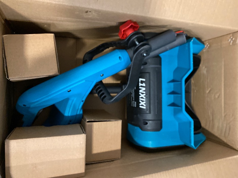 Photo 1 of 10-Inch Cordless Snow Shovel, 21V Battery Snow Blower with 2X 4.0Ah Batteries & Charger, 6-Inch Depth,20FT Throw Distance Electric Snow Blower for Deck, Patio, Sidewalk, Driveway