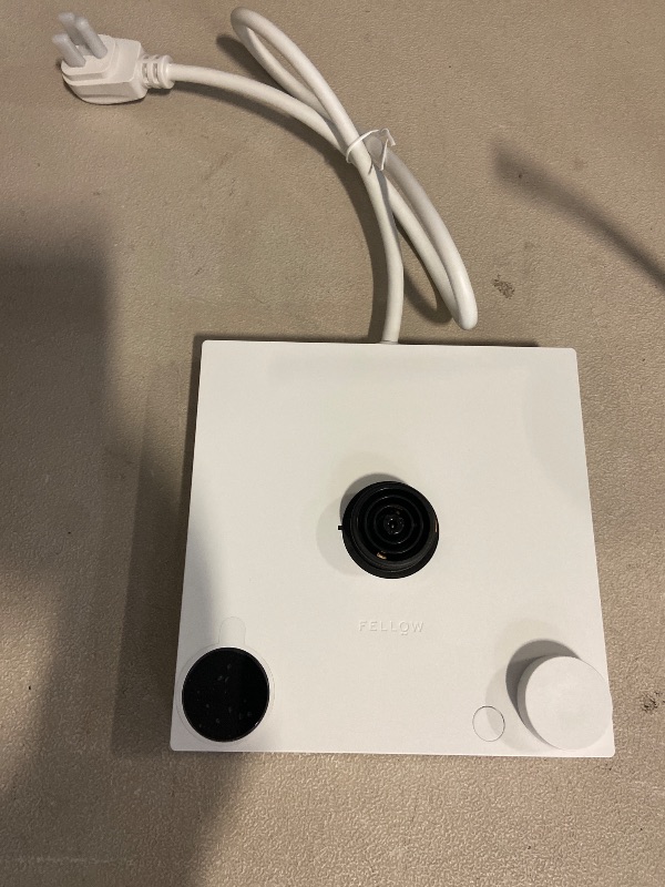 Photo 1 of Fellow Stagg EKG Pro Electric Gooseneck Kettle - Pour-Over Coffee and Tea, Quick Heating, Precise Temperature Control, Scheduling, Built-in Brew Timer, Matte White, 0.9 Liter
