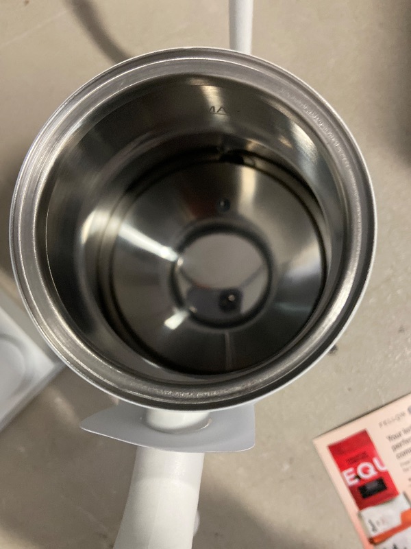 Photo 1 of Fellow Stagg EKG Pro Electric Gooseneck Kettle - Pour-Over Coffee and Tea, Quick Heating, Precise Temperature Control, Scheduling, Built-in Brew Timer, Matte White, 0.9 Liter
