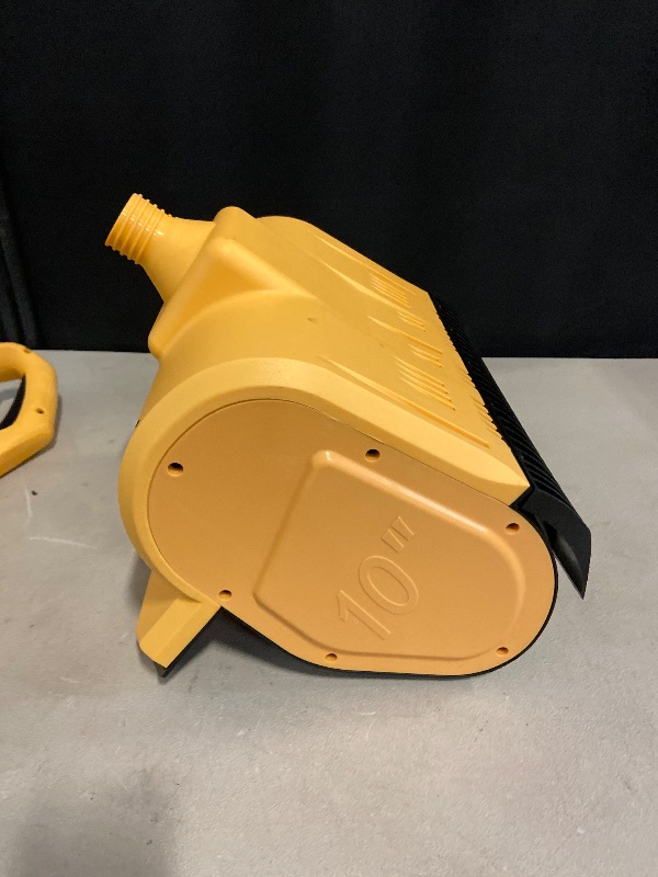 Photo 1 of Cordless Snow Shovel Compatible with DeWalt 20V MAX Battery (NO Battery) 12" Wide & 7" Deep Cordless Snow Blower &10-Inch Polyurethane Auger, Directional Plate for Driveway, Side Walk
