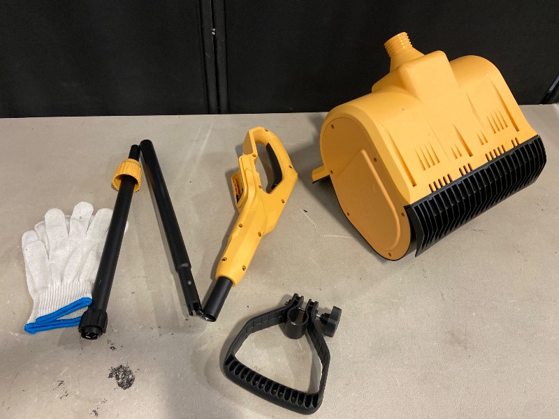 Photo 1 of Cordless Snow Shovel Compatible with DeWalt 20V MAX Battery (NO Battery) 12" Wide & 7" Deep Cordless Snow Blower &10-Inch Polyurethane Auger, Directional Plate for Driveway, Side Walk
