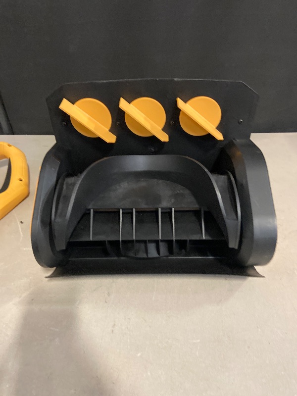 Photo 1 of Cordless Snow Shovel Compatible with DeWalt 20V MAX Battery (NO Battery) 12" Wide & 7" Deep Cordless Snow Blower &10-Inch Polyurethane Auger, Directional Plate for Driveway, Side Walk
