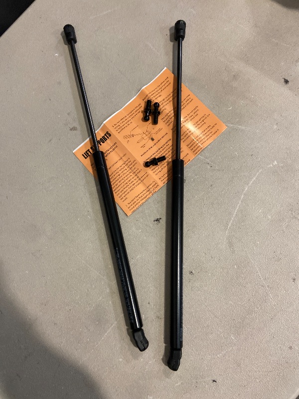 Photo 1 of 2Pcs 20 In Rear Back Lift Supports Compatible With JEEP 2005-2010 GRAND CHEROKEE liftgate tailgate Hatch trunk Struts Type With Ball Socket Ends
