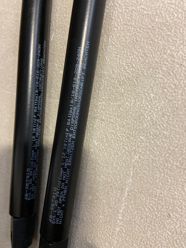 Photo 1 of 2Pcs 20.34 Inch Front Hood Struts Lift Supports Fits 2010-2013 Taurus Fits Sedan Only - Shock Gas Spring Prop Rod
