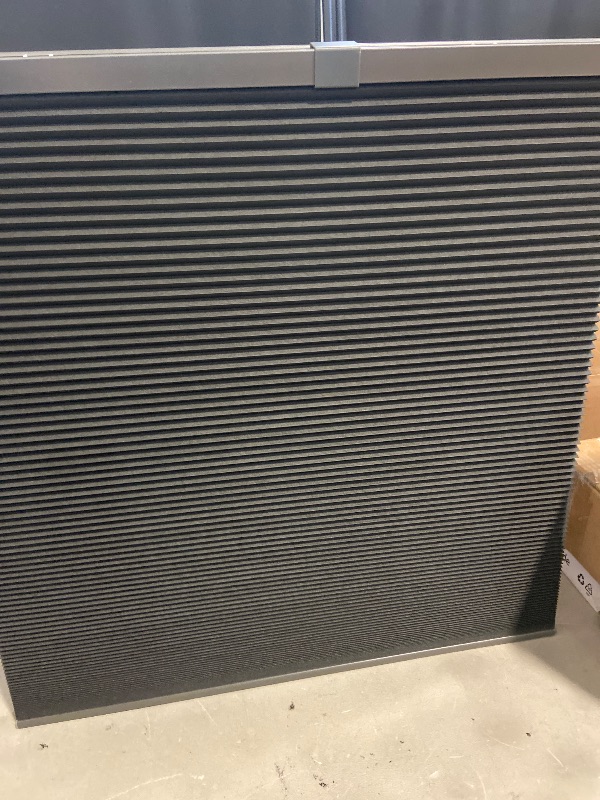 Photo 1 of Cordless Cellular Shades, No Drill No Tools Honeycomb Window Blinds, Blackout Light Blocking Cellular Shades for Window, Thermal Insulation Blinds, Easy to Install, Black 28" W x 48" H
