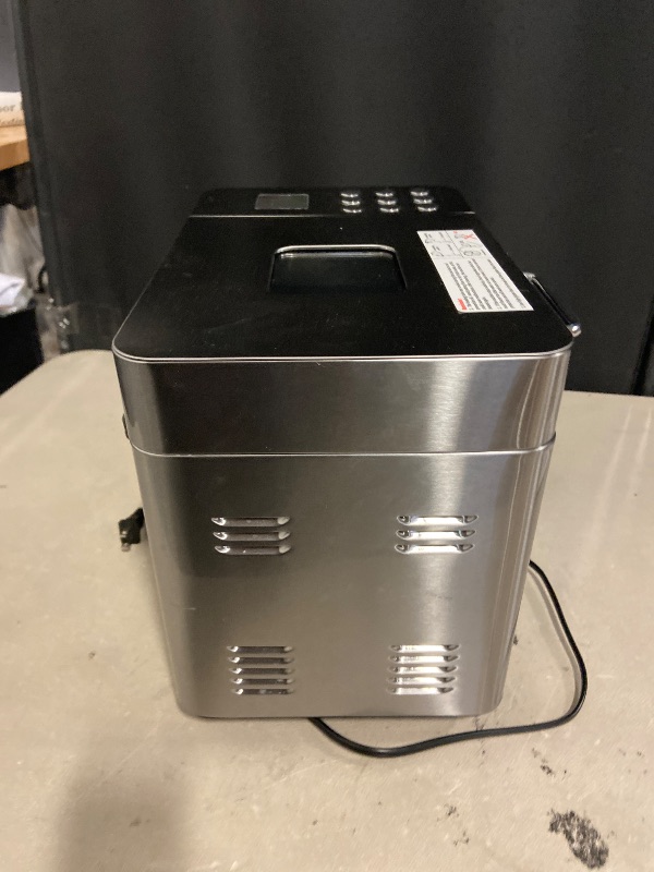 Photo 1 of 2LB Bread Maker Machine, OSIPOTO 17 in 1 Automatic Stainless Steel Bread Machine, Non-stick, Beginner-Friendly Controls, 15 Hour Timer, Easy to Clean Low Noise, High Success Rate for Homemade Bread
