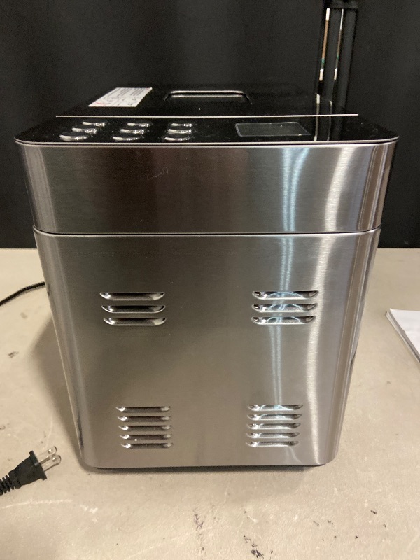 Photo 1 of 2LB Bread Maker Machine, OSIPOTO 17 in 1 Automatic Stainless Steel Bread Machine, Non-stick, Beginner-Friendly Controls, 15 Hour Timer, Easy to Clean Low Noise, High Success Rate for Homemade Bread
