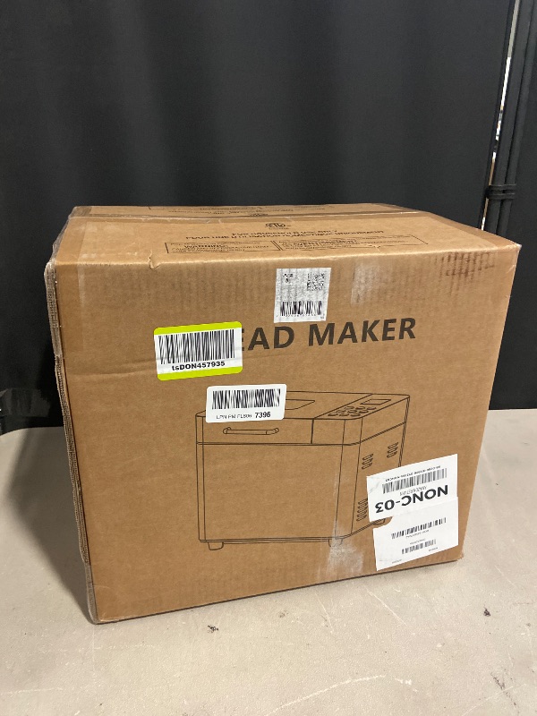 Photo 1 of 2LB Bread Maker Machine, OSIPOTO 17 in 1 Automatic Stainless Steel Bread Machine, Non-stick, Beginner-Friendly Controls, 15 Hour Timer, Easy to Clean Low Noise, High Success Rate for Homemade Bread
