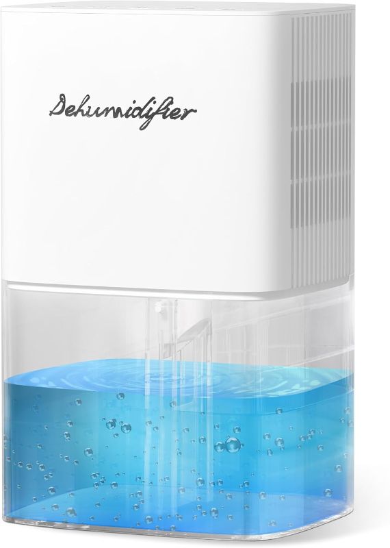 View 1 of Dehumidifier 1800ML 63OZ Small Dehumidifier for Home 230 Ft² Safety Dehumidifiers Adjustable 10 Color Lights 5 Timers 3 Setting Modes Auto Shut Off Protection Low Noise For Bedroom Bathroom
