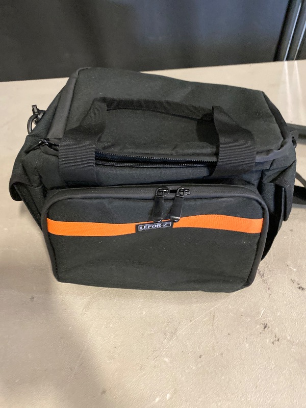 Photo 1 of Carrying Case Compatible with Jackery Explorer 240/300/160/GOLABS R300/Anker 521 Portable Power Station,Waterproof Travel Storage Bag with Multiple Pockets for Charging Cable and Accessories(Bag Only)