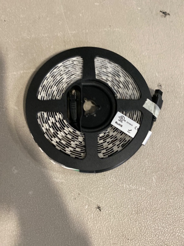 Photo 1 of BTF-LIGHTING WS2811 IC=RGB+IC Addressable Dream Color LED Strip 16.4FT 60LEDs/m 20Pixels/m Non-Waterproof White PCB Flexible DC12V Chasing Effect for Indoor Home Decor(No Adapter or Controller)