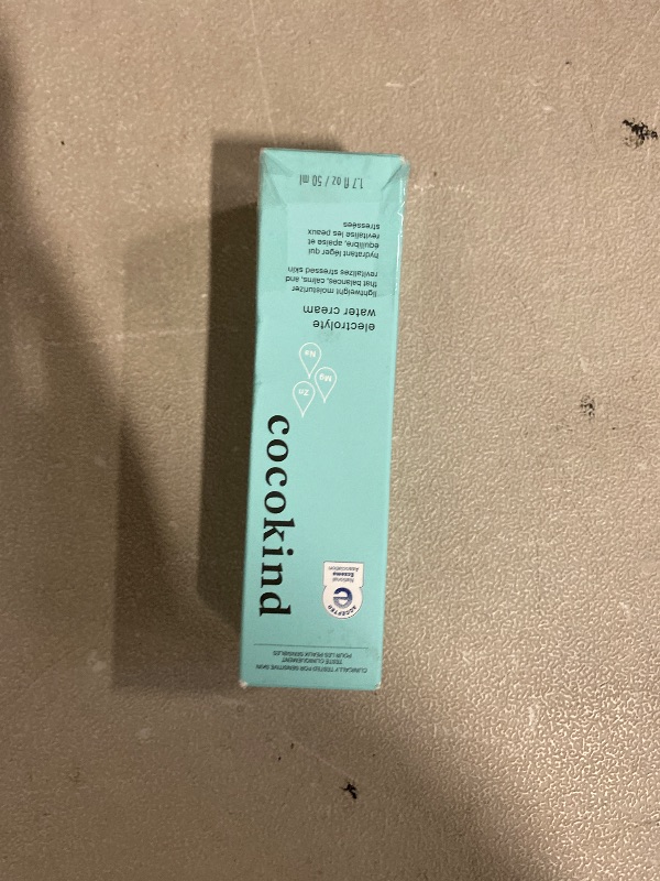 Photo 1 of Cocokind Electrolyte Water Cream | Lightweight Water Gel Moisturizer | Balanced Hydrating Day Cream for All Skin Types | 1.7 Fl Oz