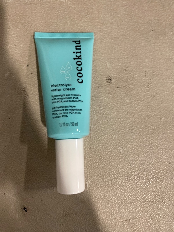Photo 1 of Cocokind Electrolyte Water Cream | Lightweight Water Gel Moisturizer | Balanced Hydrating Day Cream for All Skin Types | 1.7 Fl Oz