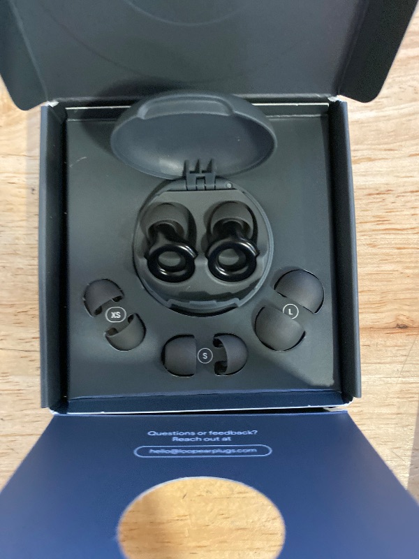 Photo 1 of Loop Dream – Silicone/Memory Foam Earplugs for Sleep Comfort | Comfortable Ear Plugs for Muffling Snoring & Sleeping | Customized Fit | 27dB (SNR) Noise Reduction