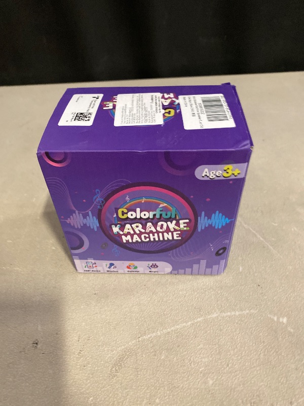 Photo 1 of goopow Mini Karaoke Machine Speaker for Kids Adults, Portable Bluetooth Microphone Song Toys with LED Light, Best Chritmas Birthday Festival Gift for 3 4 5 6 7 8+ Year Old Girls Boys (Blue-2MIC)