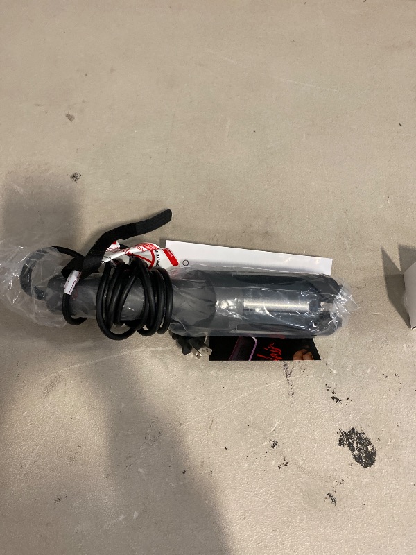 Photo 1 of TYMO Automatic Rotating Curling Iron - TYMO CURLPRO Beach Waves Curling Wand, Portable Hair Curler, 500 Million Ionic, Dual Voltage & Lightweight for Travel, Ceramic Coating, 1 1/4 Inch, Metallic Gray