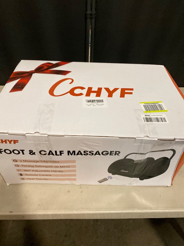 Photo 1 of Foot Massager for Neuropathy, Feet Massager with Heat, 3-Heating for Circulation and Pain Relief, Deep Kneading Rolling for Calf-Feet-Arm Relaxation, Plantar Fasciitis