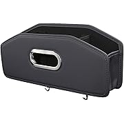 View 1 of Car Back Seat Organizers with 2 Drink Cup Holder Tissue Box and Storage Box Hook Multifunctional Storage Bags