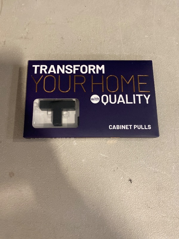 Photo 1 of JOY DECOR Cabinet Knobs, Black Cabinet Handles, 2 Pack Kitchen Knobs 2 Inch, Single Hole Drawer Handles for Dresser Drawers