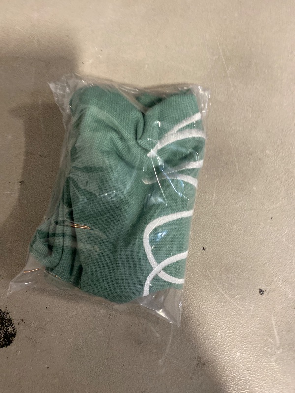 Photo 1 of EURASIA DECOR Home Sentiment Embroidered Decorative Lumbar Pillowcase - Housewarming, Living Room, Couch, Bedroom - 14x24 Inches, Teal