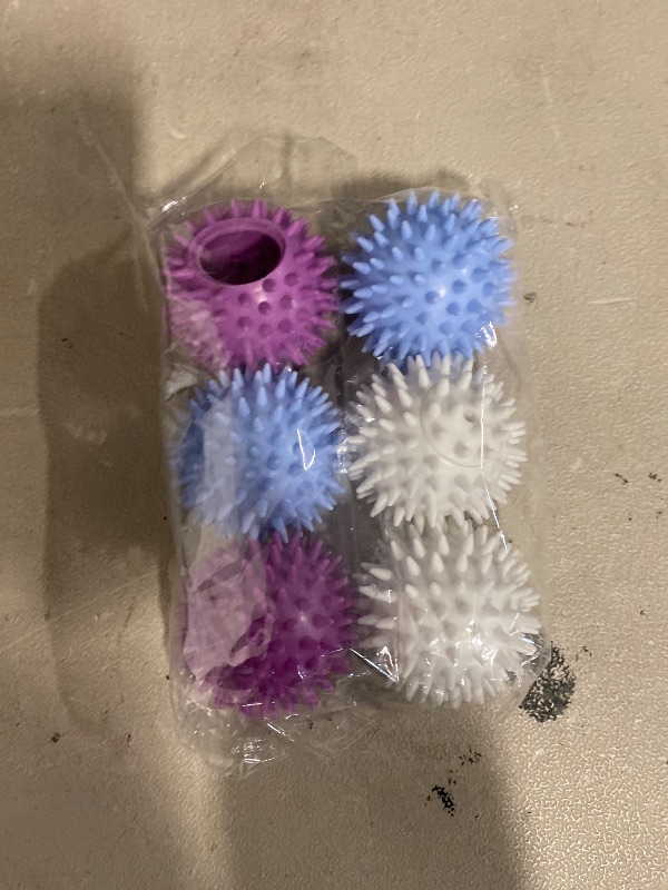 Photo 1 of 6Pcs Small Dryer Balls, 2.36 Inch Reusable Laundry Balls for Washer & Dryer, Fabric Softener Alternative, Anti-Wrinkle & Pet Hair Remover Laundry Essentials