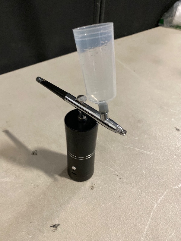 Photo 1 of 1 SET Airbrush Kit Rechargeable Cordless Airbrush Compressor Portable Handheld Airbrush Airbrush Set