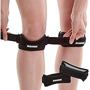 Photo 1 of Bodyprox Patella Tendon Knee Strap 2 Pack, Knee Pain Relief Support Brace Hiking, Soccer, Basketball, Running, Jumpers Knee, Tennis, Tendonitis, Volleyball & Squats