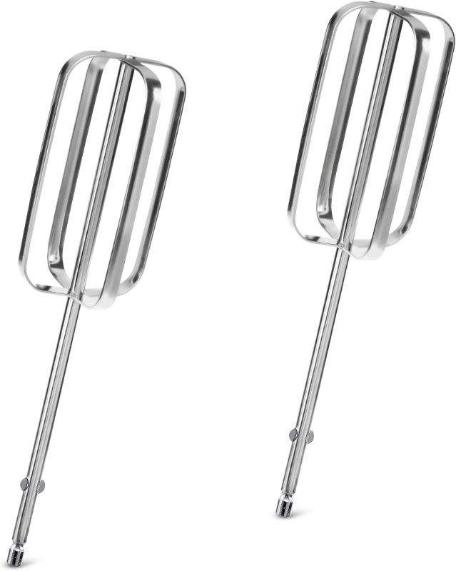 Photo 1 of Alocs Hand Mixer Beaters Blender Attachments, Hand Mixer Replacement Beaters for Hamilton Beach Hand Mixers 62682RZ 62692 62695V 64699 Electric Mixer Replace Parts - 2 Pack